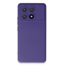 Xiaomi Poco X6 Pro Kılıf Nano içi Kadife Silikon - Mor