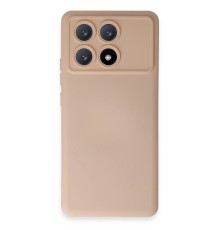 Xiaomi Poco X6 Pro Kılıf Nano içi Kadife Silikon - Pudra