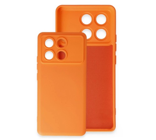 Xiaomi Poco X6 Pro Kılıf Nano içi Kadife Silikon - Pudra Xiaomi Poco X6 Pro Kılıf Nano içi Kadife Silikon - Pudra