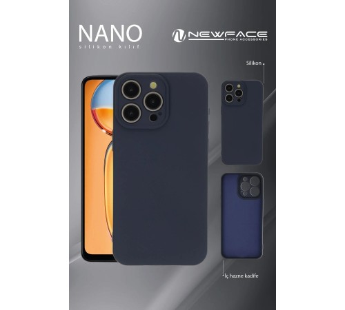Xiaomi Poco X6 Pro Kılıf Nano içi Kadife Silikon - Pudra Xiaomi Poco X6 Pro Kılıf Nano içi Kadife Silikon - Pudra