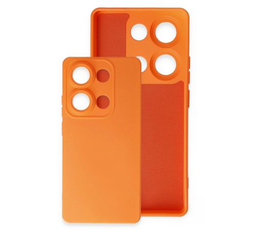 Xiaomi Redmi Note 13 4G Kılıf Nano içi Kadife Silikon - Sarı Xiaomi Redmi Note 13 4G Kılıf Nano içi Kadife Silikon - Sarı