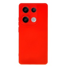 Xiaomi Redmi Note 13 4G Kılıf Nano içi Kadife Silikon - Kırmızı