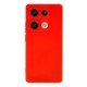Xiaomi Redmi Note 13 4G Kılıf Nano içi Kadife Silikon - Kırmızı