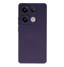 Xiaomi Redmi Note 13 4G Kılıf Nano içi Kadife Silikon - Lacivert