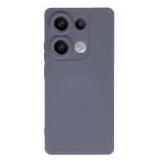 Xiaomi Redmi Note 13 4G Kılıf Nano içi Kadife Silikon - Gri