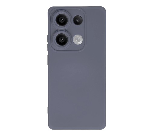Xiaomi Redmi Note 13 4G Kılıf Nano içi Kadife Silikon - Gri Xiaomi Redmi Note 13 4G Kılıf Nano içi Kadife Silikon - Gri