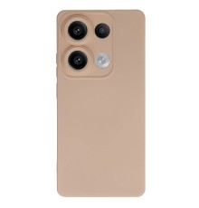 Xiaomi Redmi Note 13 4G Kılıf Nano içi Kadife Silikon - Pudra