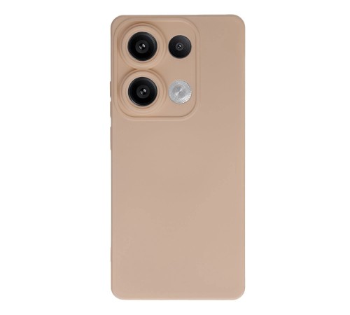 Xiaomi Redmi Note 13 4G Kılıf Nano içi Kadife Silikon - Pudra Xiaomi Redmi Note 13 4G Kılıf Nano içi Kadife Silikon - Pudra