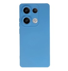 Xiaomi Redmi Note 13 Pro 4G Kılıf Nano içi Kadife Silikon - Mavi