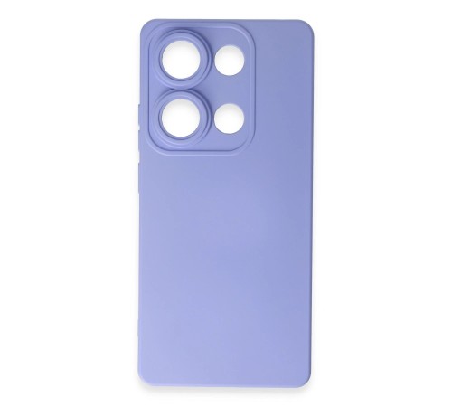 Xiaomi Redmi Note 13 Pro 4G Kılıf Nano içi Kadife Silikon - Lila Xiaomi Redmi Note 13 Pro 4G Kılıf Nano içi Kadife Silikon - Lila