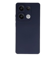 Xiaomi Redmi Note 13 Pro 4G Kılıf Nano içi Kadife Silikon - Lacivert