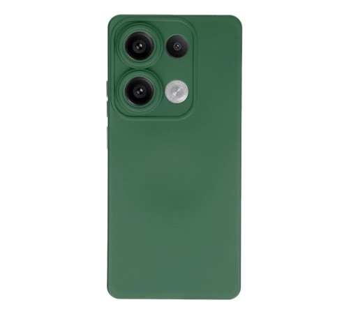 Xiaomi Redmi Note 13 Pro 4G Kılıf Nano içi Kadife Silikon - Koyu Yeşil Xiaomi Redmi Note 13 Pro 4G Kılıf Nano içi Kadife Silikon - Koyu Yeşil