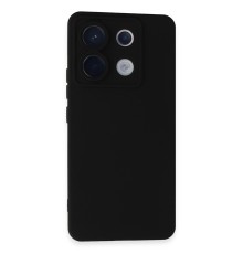 Xiaomi Redmi Note 13 Pro 5G Kılıf Nano içi Kadife Silikon - Siyah