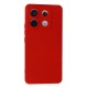 Xiaomi Redmi Note 13 Pro 5G Kılıf Nano içi Kadife Silikon - Kırmızı