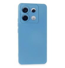 Xiaomi Redmi Note 13 Pro 5G Kılıf Nano içi Kadife Silikon - Mavi