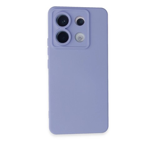 Xiaomi Redmi Note 13 Pro 5G Kılıf Nano içi Kadife Silikon - Lila Xiaomi Redmi Note 13 Pro 5G Kılıf Nano içi Kadife Silikon - Lila