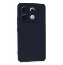 Xiaomi Redmi Note 13 Pro 5G Kılıf Nano içi Kadife Silikon - Lacivert