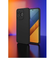 Xiaomi Redmi 13 4G Kılıf Nano içi Kadife Silikon - Siyah