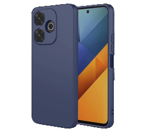 Xiaomi Redmi 13 4G Kılıf Nano içi Kadife Silikon - Lacivert Xiaomi Redmi 13 4G Kılıf Nano içi Kadife Silikon - Lacivert