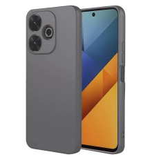 Xiaomi Redmi 13 4G Kılıf Nano içi Kadife Silikon - Gri