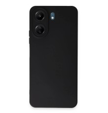 Xiaomi Redmi 13C Kılıf Nano içi Kadife Silikon - Siyah