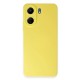 Xiaomi Redmi 13C Kılıf Nano içi Kadife Silikon - Sarı