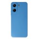 Xiaomi Redmi 13C Kılıf Nano içi Kadife Silikon - Mavi