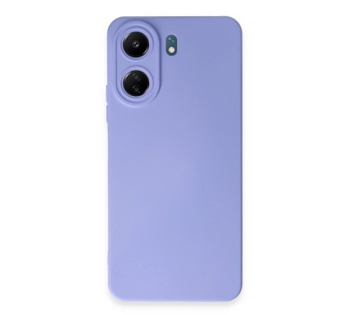 Xiaomi Redmi 13C Kılıf Nano içi Kadife Silikon - Lila Xiaomi Redmi 13C Kılıf Nano içi Kadife Silikon - Lila