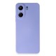Xiaomi Redmi 13C Kılıf Nano içi Kadife Silikon - Lila