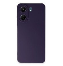 Xiaomi Redmi 13C Kılıf Nano içi Kadife Silikon - Mor