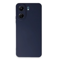 Xiaomi Redmi 13C Kılıf Nano içi Kadife Silikon - Lacivert