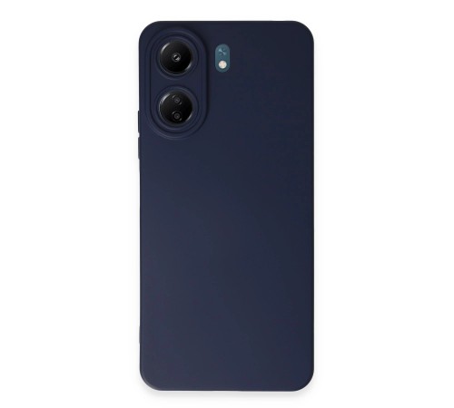 Xiaomi Redmi 13C Kılıf Nano içi Kadife Silikon - Lacivert Xiaomi Redmi 13C Kılıf Nano içi Kadife Silikon - Lacivert