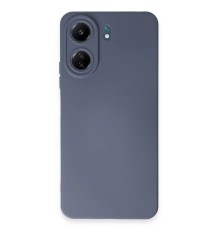 Xiaomi Redmi 13C Kılıf Nano içi Kadife Silikon - Gri