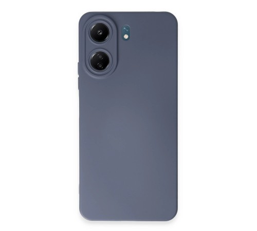 Xiaomi Redmi 13C Kılıf Nano içi Kadife Silikon - Gri Xiaomi Redmi 13C Kılıf Nano içi Kadife Silikon - Gri