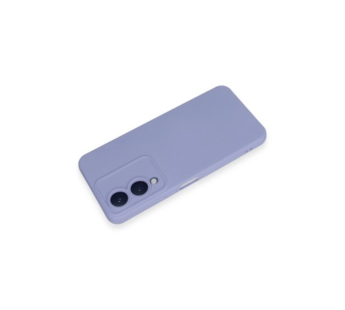 Vivo Y17S Kılıf Nano içi Kadife Silikon - Lila Vivo Y17S Kılıf Nano içi Kadife Silikon - Lila