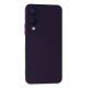 Vivo Y17S Kılıf Nano içi Kadife Silikon - Mor