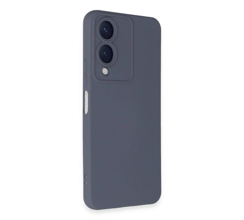 Vivo Y17S Kılıf Nano içi Kadife Silikon - Gri Vivo Y17S Kılıf Nano içi Kadife Silikon - Gri
