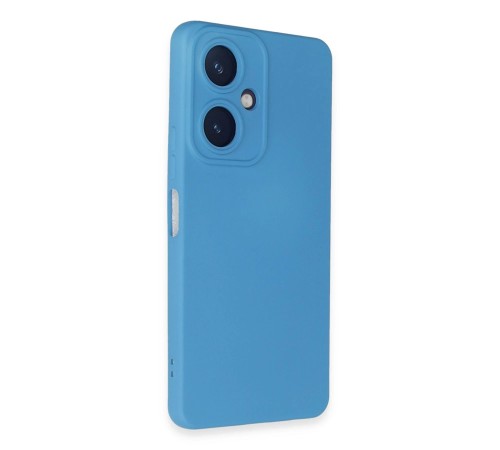 Vivo Y27 Kılıf Nano içi Kadife Silikon - Mavi Vivo Y27 Kılıf Nano içi Kadife Silikon - Mavi