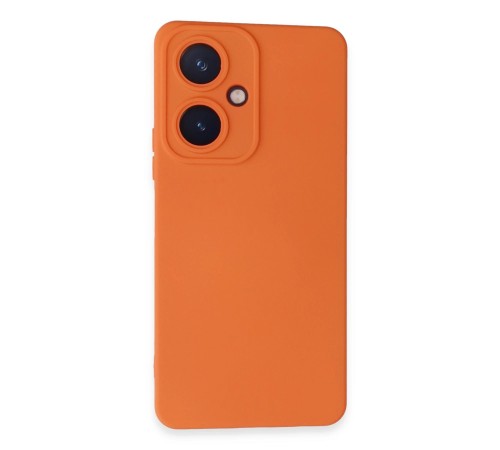 Vivo Y27 Kılıf Nano içi Kadife Silikon - Turuncu Vivo Y27 Kılıf Nano içi Kadife Silikon - Turuncu