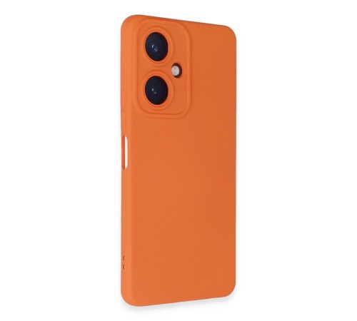 Vivo Y27 Kılıf Nano içi Kadife Silikon - Turuncu Vivo Y27 Kılıf Nano içi Kadife Silikon - Turuncu
