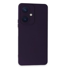 Vivo Y27 Kılıf Nano içi Kadife Silikon - Mor