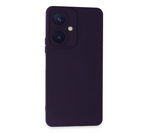 Vivo Y27 Kılıf Nano içi Kadife Silikon - Mor Vivo Y27 Kılıf Nano içi Kadife Silikon - Mor