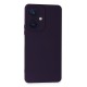 Vivo Y27 Kılıf Nano içi Kadife Silikon - Mor