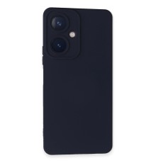 Vivo Y27 Kılıf Nano içi Kadife Silikon - Lacivert