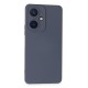 Vivo Y27 Kılıf Nano içi Kadife Silikon - Gri