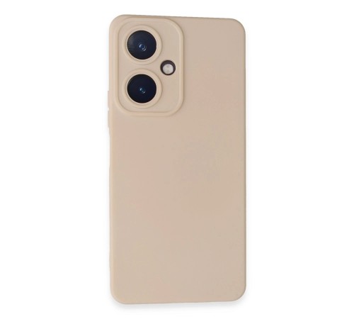 Vivo Y27 Kılıf Nano içi Kadife Silikon - Pudra Vivo Y27 Kılıf Nano içi Kadife Silikon - Pudra