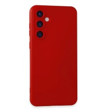 Samsung Galaxy S24 Kılıf Nano içi Kadife Silikon - Kırmızı