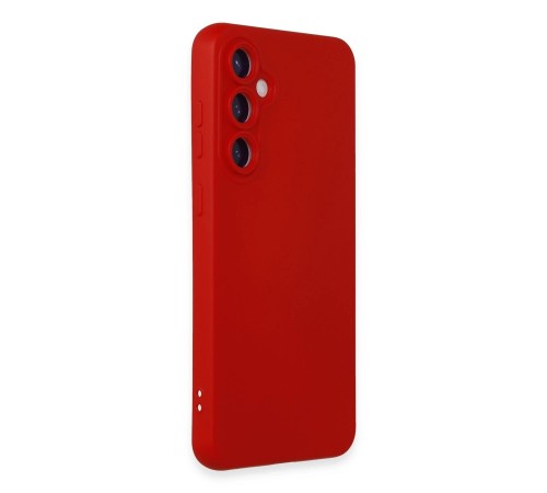 Samsung Galaxy S24 Kılıf Nano içi Kadife Silikon - Kırmızı Samsung Galaxy S24 Kılıf Nano içi Kadife Silikon - Kırmızı