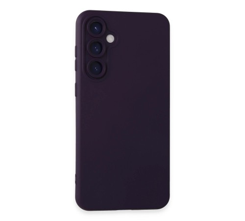Samsung Galaxy S24 Kılıf Nano içi Kadife Silikon - Mor Samsung Galaxy S24 Kılıf Nano içi Kadife Silikon - Mor