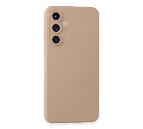 Samsung Galaxy S24 Kılıf Nano içi Kadife Silikon - Pudra Samsung Galaxy S24 Kılıf Nano içi Kadife Silikon - Pudra